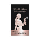 Maid Cleaning Rose Gold Sparkles Housekeeping