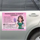 Maid Janitorial Lady Business Card House Cleaning 