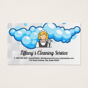 Maid Logo   Cleaning Soap Bubbles