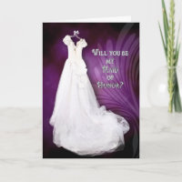 MAID OF HONOR - BRIDAL PARTY ATTENDANT REQUEST