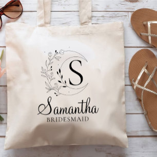 Maid of Honor, Bridesmaid Tote Bag Gift