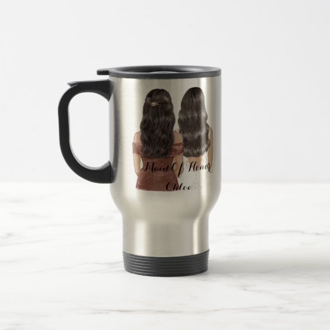 maid of honor custom mug (Left)
