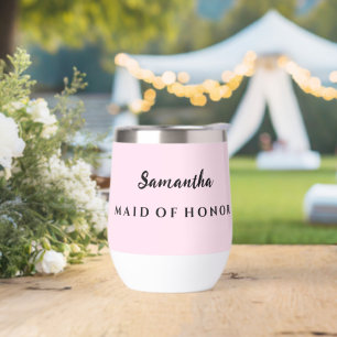 Maid of Honor Wine Tumbler