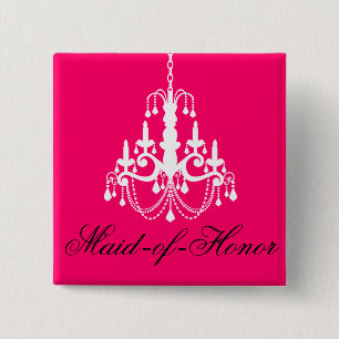 Maid-of-Honour Bachelorette Party Button