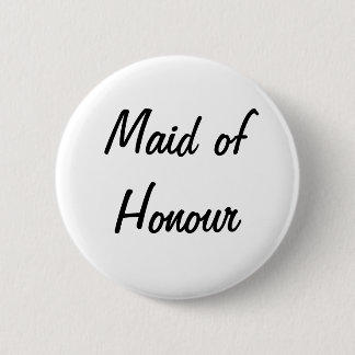 'Maid of Honour' Badge