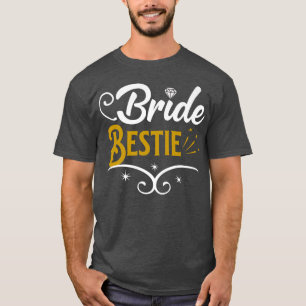 Maid of Honour Bride Bestie Bridal Shower Gifts T-Shirt