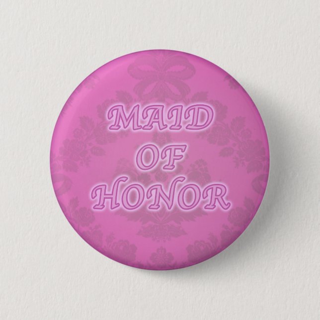 maid of honour button (Front)