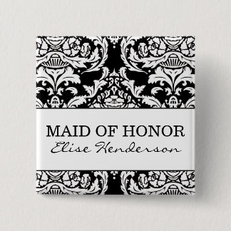 Maid of Honour Button