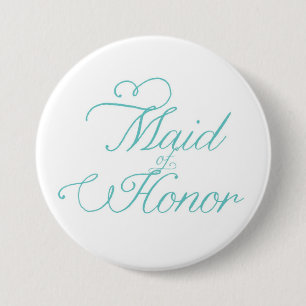 Maid of Honour Button