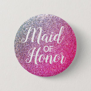 Maid of Honour button for bridal shower