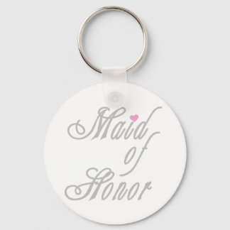 Maid of Honour Classy Greys Key Ring