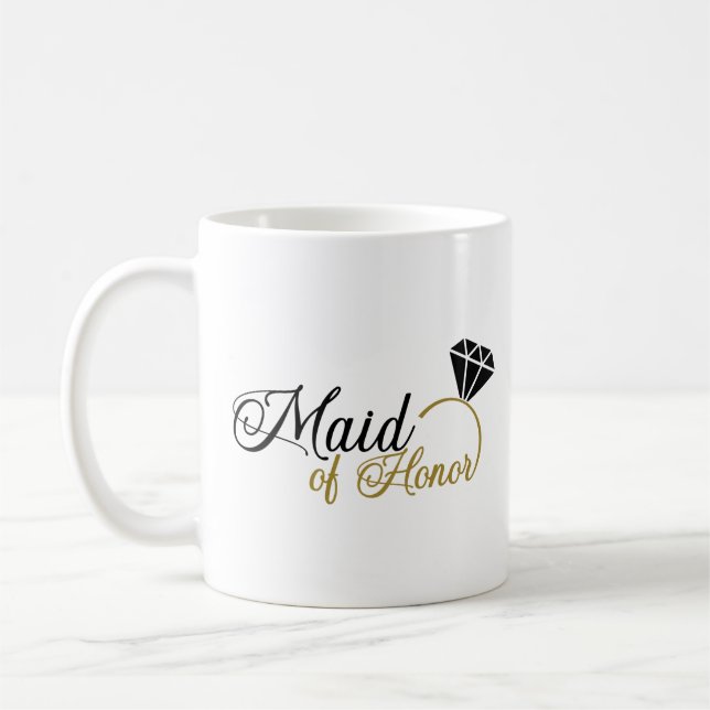 Maid of Honour Coffee Mug (Left)