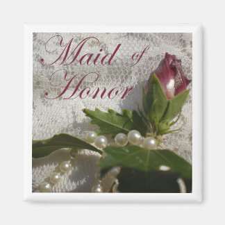Maid of Honour Favour Magnet