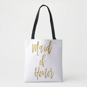Maid of Honour Gold Wedding Bag