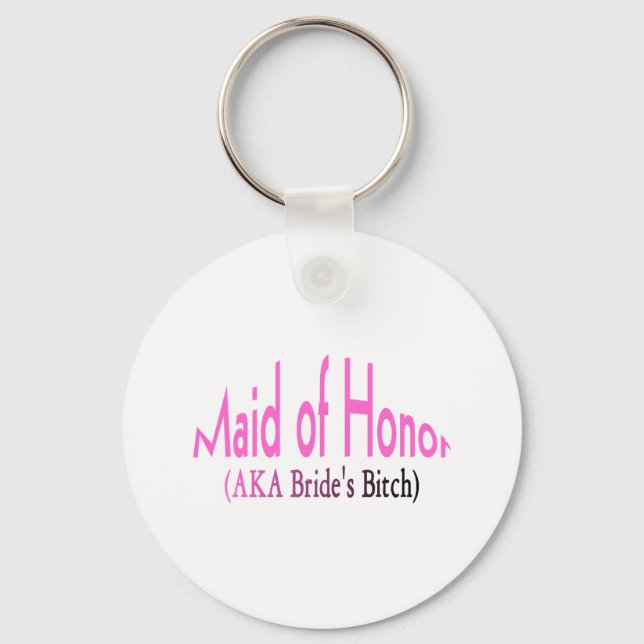 Maid Of Honour Key Ring (Front)