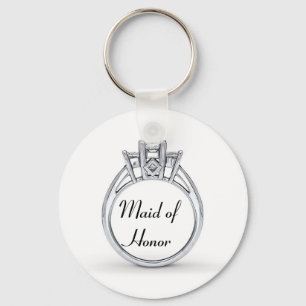 Maid of Honour Keychain