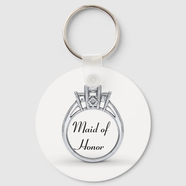 Maid of Honour Keychain (Front)