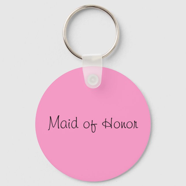 Maid of Honour Keychain (Front)