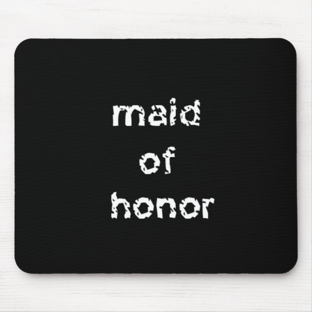 Maid of Honour Mouse Mat (Front)