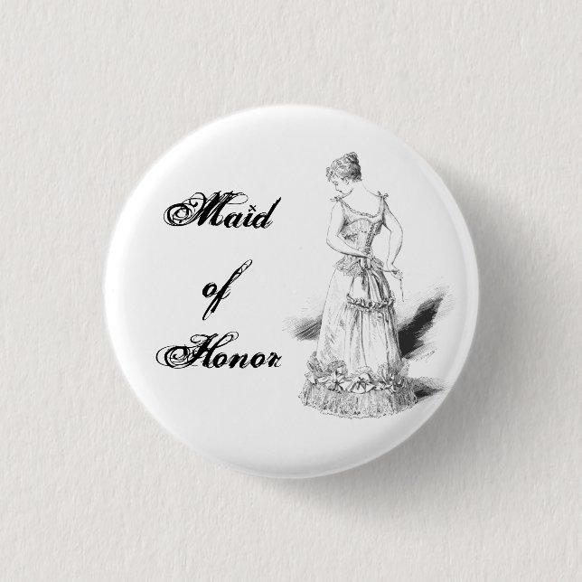 Maid of honour pin (Front)