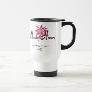 Maid of Honour Pink Travel Mug