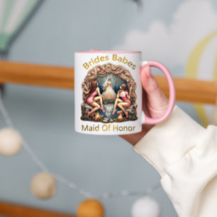 Maid of Honour Pride in a Bridal Party Themed Mug