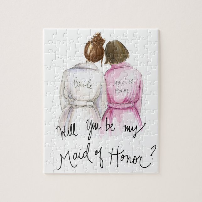 Maid of Honour? Puzzle A Bun Bride Br Bob Maid (Vertical)