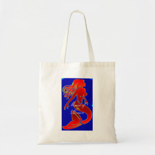 Maid of Honour red mermaid Tote Bag