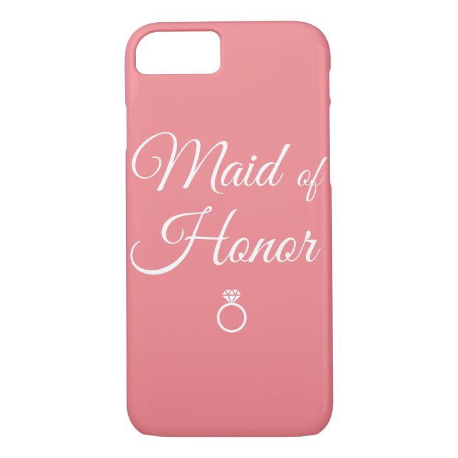 Maid of honour ring Case-Mate iPhone case (Back)