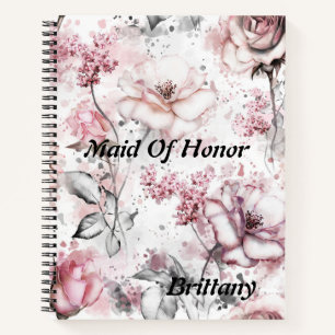 Maid of Honour Spiral Notebook