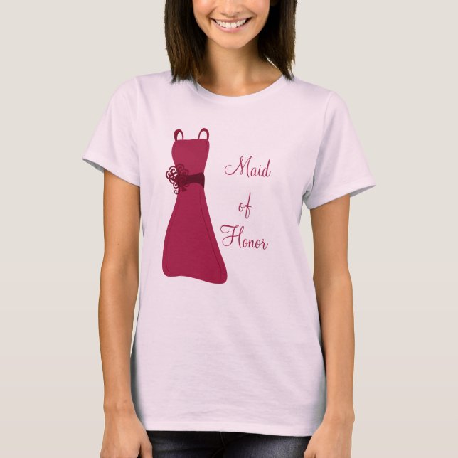 Maid of Honour T-Shirt (Front)