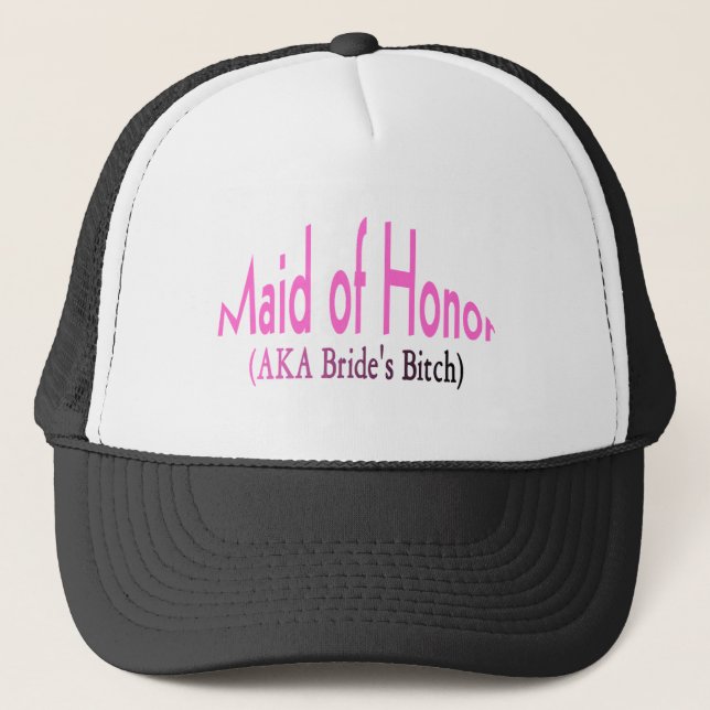 Maid Of Honour Trucker Hat (Front)
