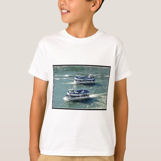 Maid of the Mist Boat: Niagara Falls T-Shirt (Front)