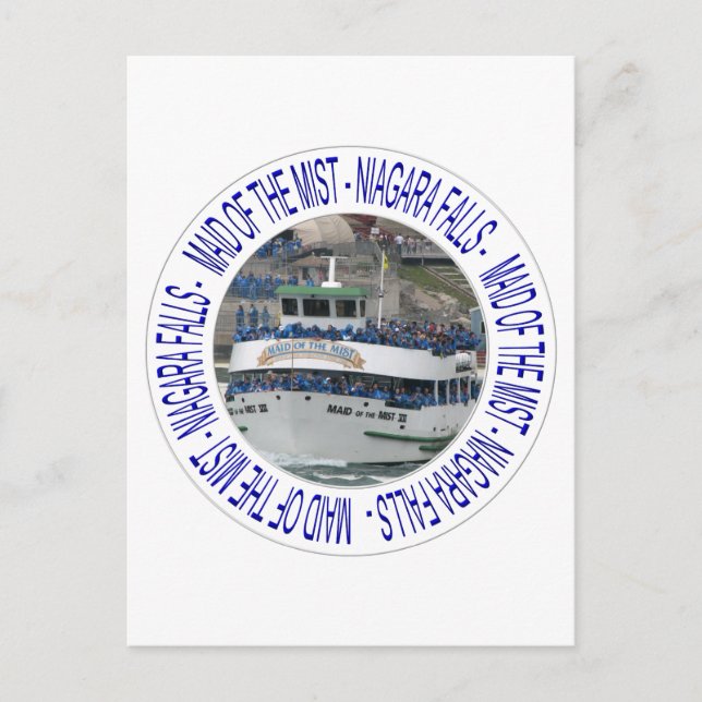 Maid of the mist - Niagara Falls Postcard (Front)