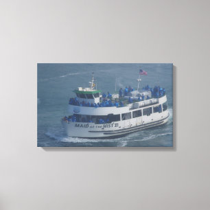 Maid of the mist on the Niagara river Canvas Print