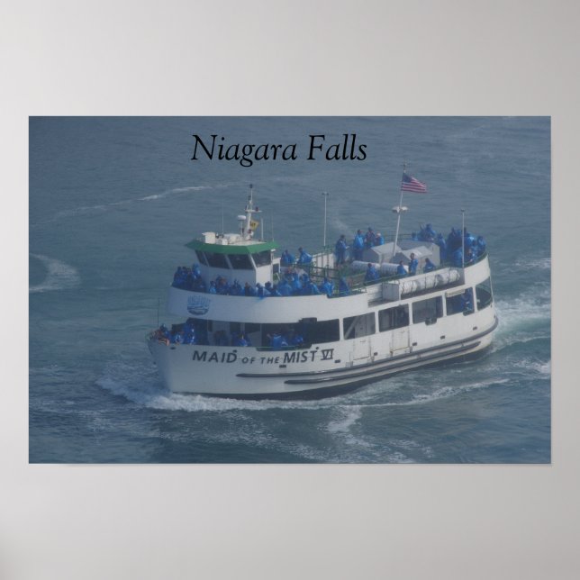 Maid of the mist on the Niagara River Poster (Front)