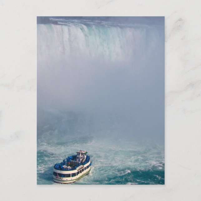 Maid of the Mist Rainbow Niagara Falls, Canada Postcard (Front)