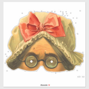 Maid - Vintage Victorian Mask Sticker
