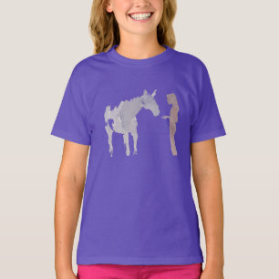 Maiden and a Horse (Girl's) T-Shirt