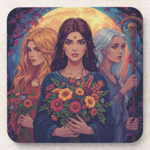 Maiden Mother Crone Coaster