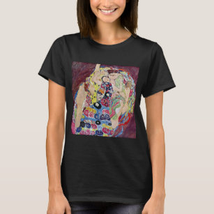 Maiden (Virgin), Gustav Klimt, Vintage Art Nouveau T-Shirt
