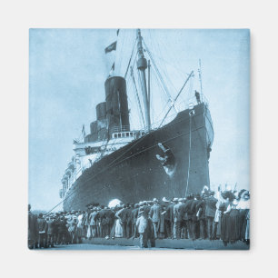 Maiden Voyage of RMS Lusitania, 13 Septemeber 1907 Magnet