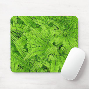 MAIDENHAIR FERN/LAYERS OF FERN LEAVES/SWIRLED LOOK MOUSE MAT