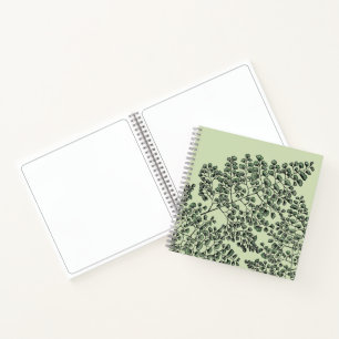 Maidenhair Fern Notebook