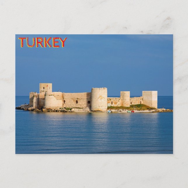 Maiden's Castle, Turkey Postcard (Front)