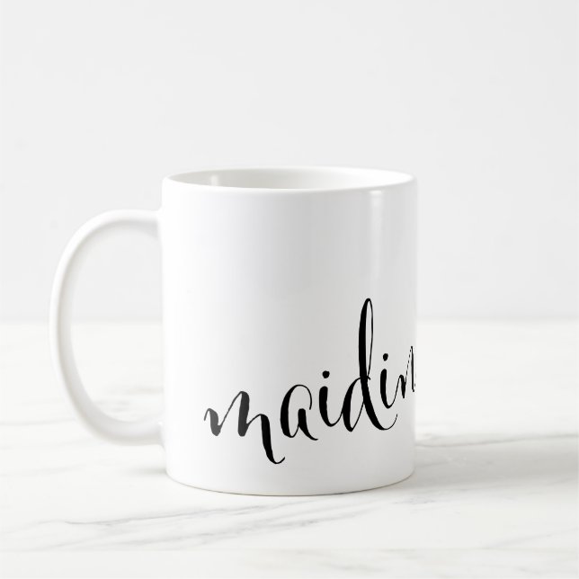 maidin mhaith Good Morning Irish Gaelic Mug (Left)