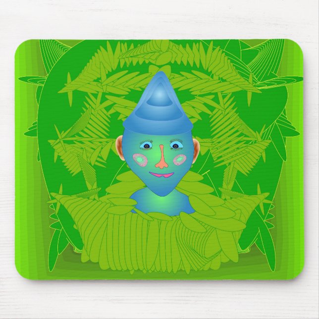 maigiclMJouspad with magical elf assistant Mouse Mat (Front)