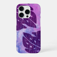 Maikai Hawaiian Monstera Leaf Tie-Dye Blend Violet