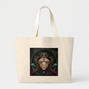 Maikia - The Mystic Guardian Large Tote Bag