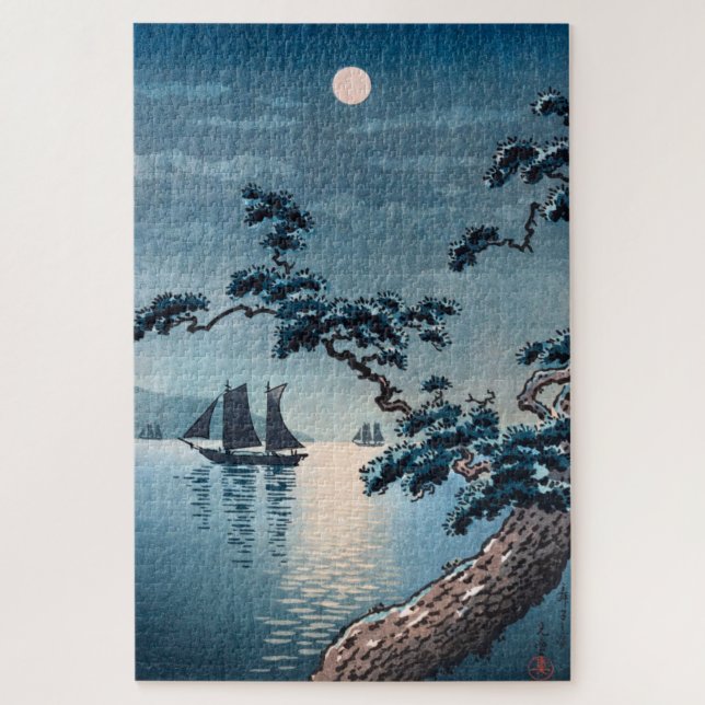 Maiko Beach by Tsuchiya Koitsu Jigsaw Puzzle (Vertical)